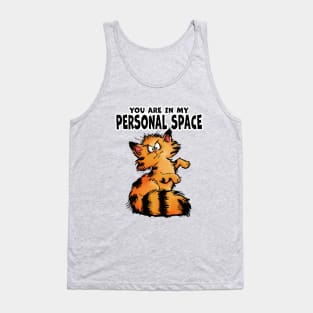 Personal Space Cat Tank Top